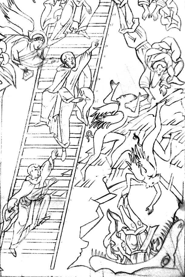 jacobs ladder in the bible coloring pages - photo #47